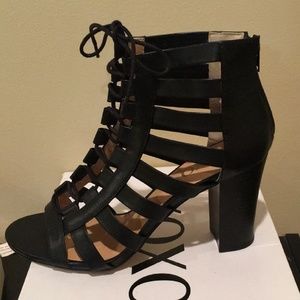 Lace up heels